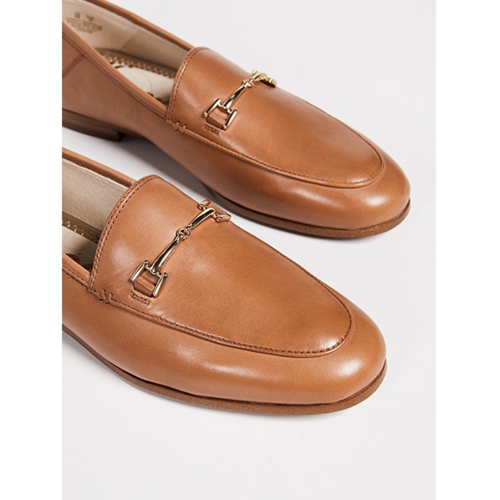 NWB Sam Edelman Loraine Loafers in Saddle